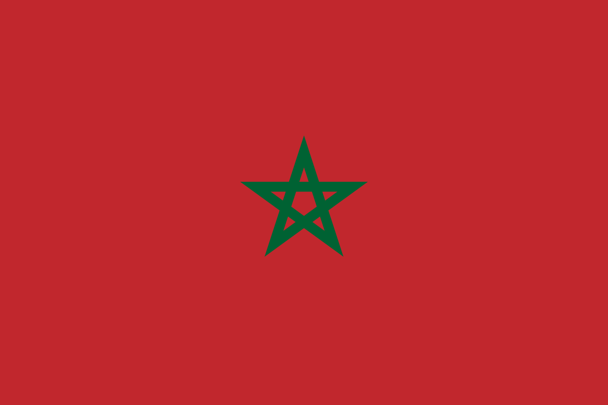 Drapeau Maroc